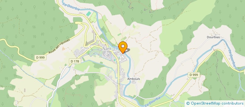 localisation de l'entreprise A.K.P.C.  NANT