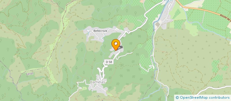 localisation de l'entreprise A.K. PASSION FRUITS INTERNATIONAL  CAMELAS