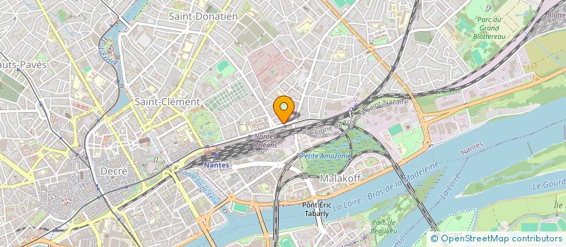 localisation de l'entreprise A.K RESTAURATION à NANTES