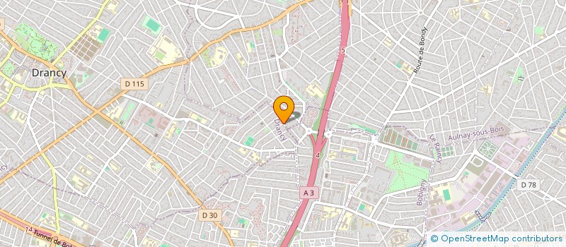localisation de l'entreprise A&K TRANS à DRANCY