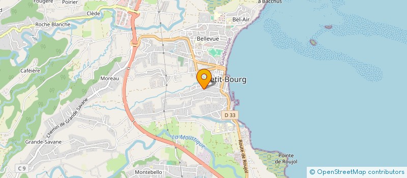 localisation de l'entreprise A KA ZEZETTE à PETIT-BOURG
