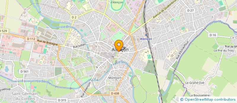 localisation de l'entreprise A KABOUL à ALENCON