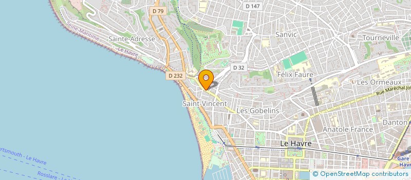 localisation de l'entreprise A.KIMAS à LE HAVRE