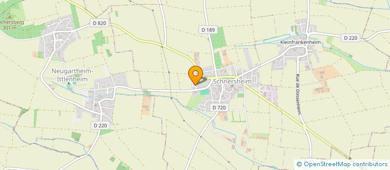 localisation de l'entreprise A-KOR MAJEUR  SCHNERSHEIM