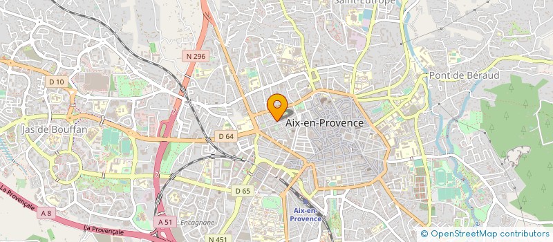 localisation de l'entreprise A-KWA à AIX-EN-PROVENCE