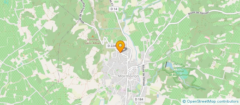 localisation de l'entreprise A L 16.COM  MORMOIRON