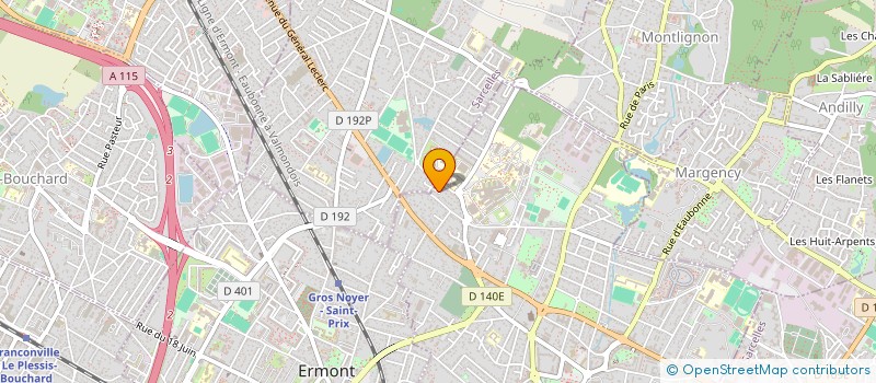 localisation de l'entreprise A.L. à EAUBONNE