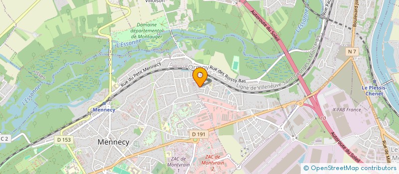 localisation de l'entreprise A.L  ORMOY