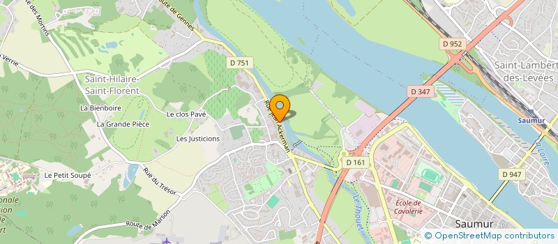 localisation de l'entreprise A.L.A.T.A.C.C. à SAUMUR