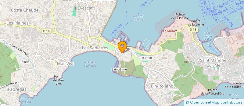 localisation de l'entreprise A L'ABORDAGE à LA SEYNE-SUR-MER