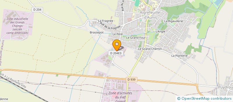 localisation de l'entreprise A L ABRI DES ACCACIAS  CHAMBON