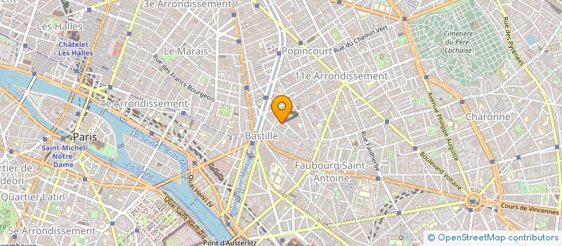 localisation de l'entreprise A L AFFICHE  PARIS