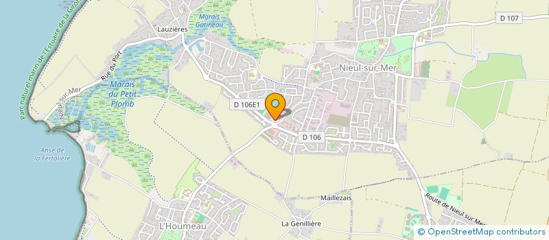 localisation de l'entreprise A L'AFFINE BOUCHE à NIEUL-SUR-MER