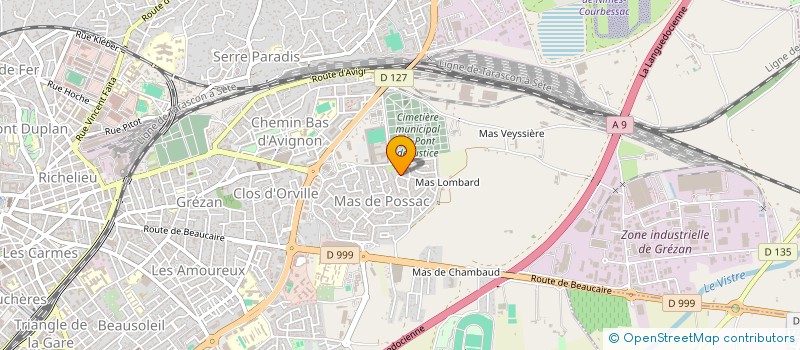 localisation de l'entreprise A L'AIDE AUX TRAVAUX DU BATIMENT  NIMES