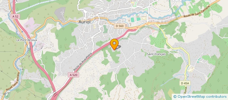 localisation de l'entreprise A L'AMI FIDELE  AURIOL