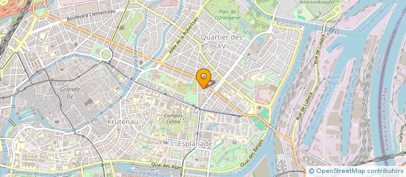 localisation de l'entreprise A L AMITIE à STRASBOURG