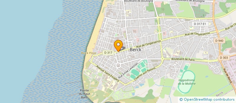 localisation de l'entreprise A L AMITIE à BERCK