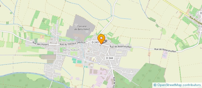 localisation de l'entreprise A L'ANCIENNE ECOLE  BETSCHDORF