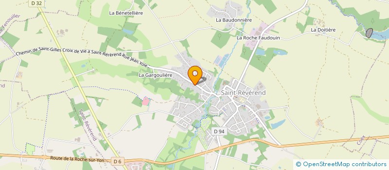 localisation de l'entreprise A L'ANGE LOUE  SAINT-REVEREND