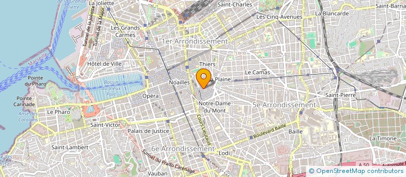 localisation de l'entreprise A L'ANGLE à MARSEILLE