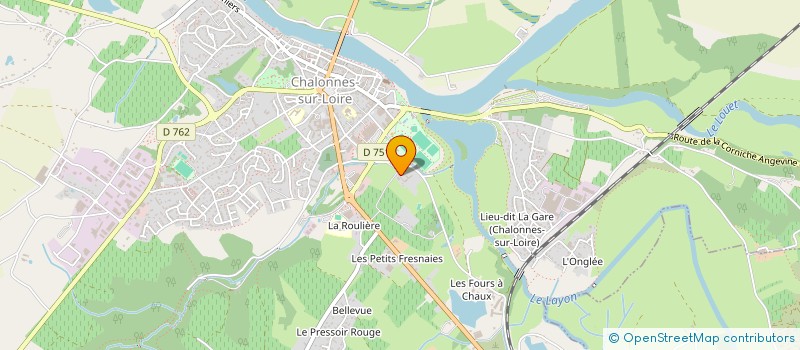 localisation de l'entreprise A L APOGEE DES VINS à CHALONNES-SUR-LOIRE