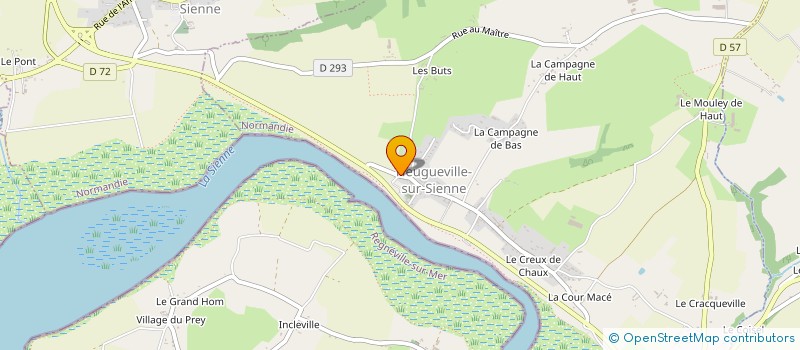 localisation de l'entreprise A L'APPEL DU LARGE  HEUGUEVILLE-SUR-SIENNE