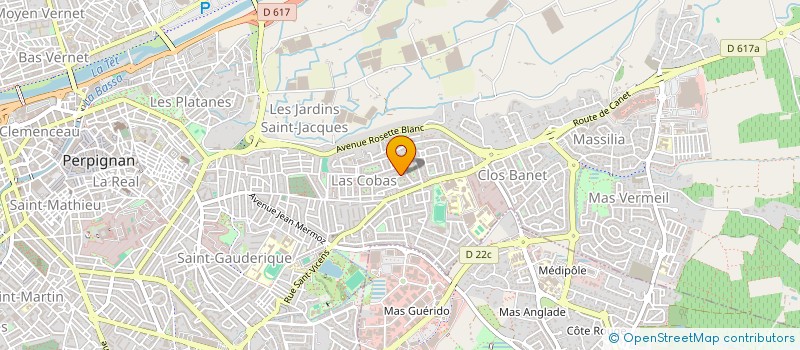 localisation de l'entreprise A L'ARRIERE DU T3 à PERPIGNAN