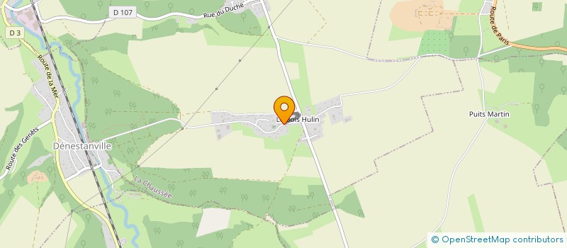 localisation de l'entreprise A L ART DE FER  LA CHAUSSEE