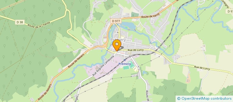 localisation de l'entreprise A&L ASSOCIES  PREMERY