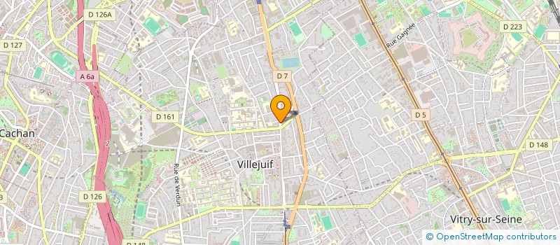 localisation de l'entreprise A L'ATELIER à VILLEJUIF