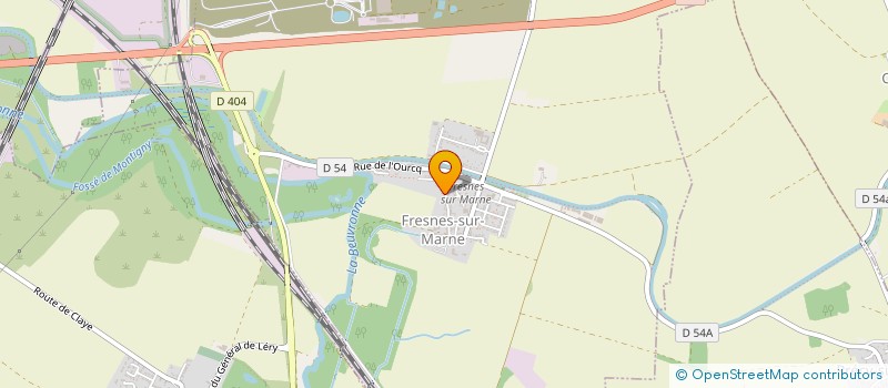 localisation de l'entreprise A L'ATELIER DE LA MACHINE A COUDRE  FRESNES-SUR-MARNE