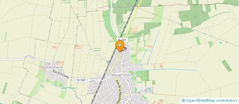 localisation de l'entreprise A L'ATELIER DU PAIN  DRUSENHEIM