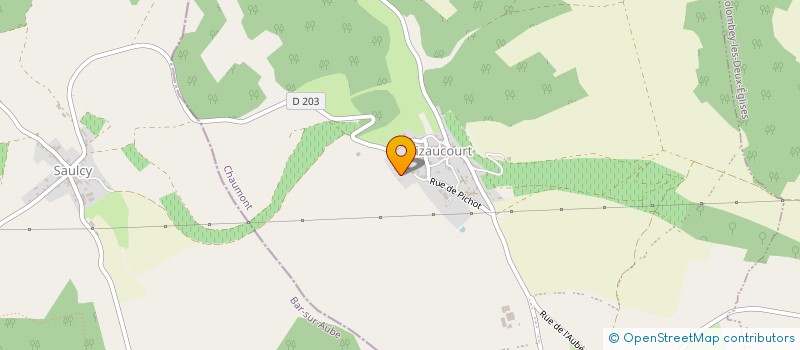 localisation de l'entreprise A L'AUBE DE L'ENFANCE à RIZAUCOURT-BUCHEY