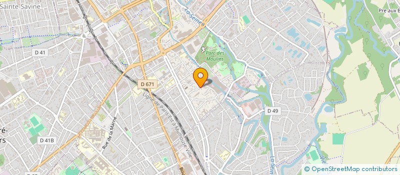 localisation de l'entreprise A L'AUBE DES JARDINS  TROYES