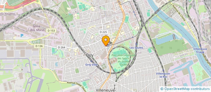 localisation de l'entreprise A&L AUDITION  ORLY