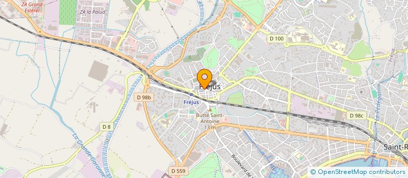 localisation de l'entreprise A.L AUTO 83 à FREJUS