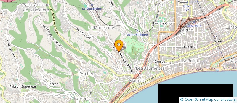 localisation de l'entreprise A&L AUTOS à NICE