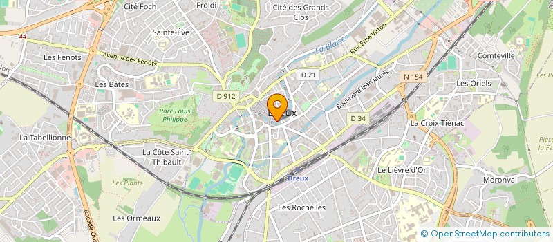 localisation de l'entreprise A L B O M à DREUX