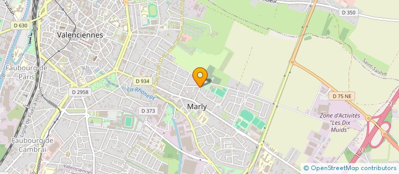 localisation de l'entreprise A L'.BONNE BOUFFE  MARLY