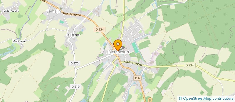 localisation de l'entreprise A&L BURGERNCO  BLERANCOURT