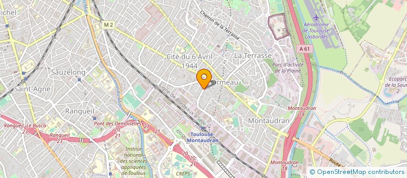 localisation de l'entreprise A.L.C à TOULOUSE