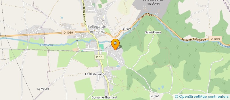 localisation de l'entreprise A.L.C.P CONSULTING  SAINT-GALMIER