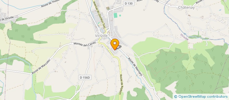 localisation de l'entreprise A L C TRANSPORTS  VIRIVILLE