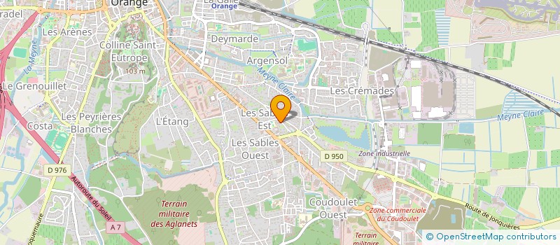localisation de l'entreprise A L CONCEPT à ORANGE