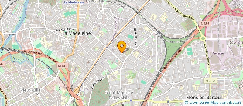 localisation de l'entreprise A-L D à LILLE