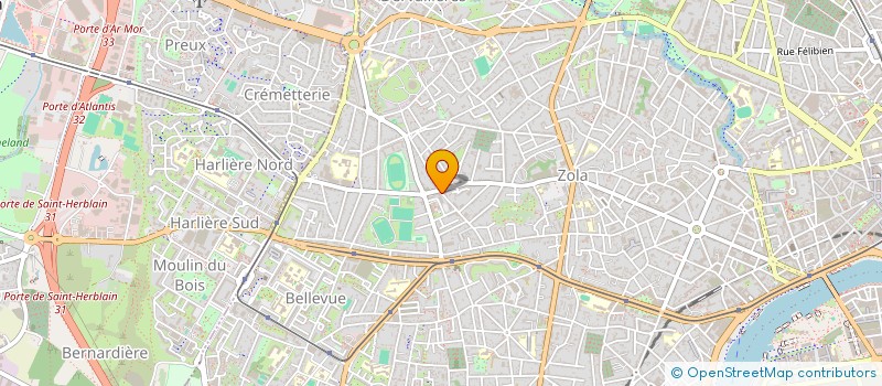 localisation de l'entreprise A.L.D. IMMO à NANTES