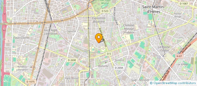 localisation de l'entreprise A.L.E  GRENOBLE