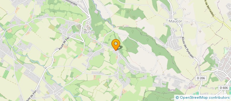 localisation de l'entreprise A.L.E.  BUROS