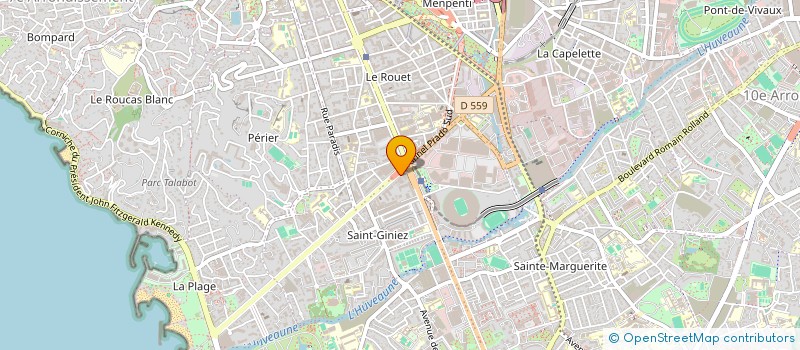 localisation de l'entreprise A.L.E. FINANCES à MARSEILLE