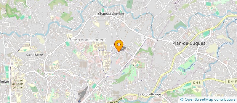 localisation de l'entreprise A L EAU JARDIN à MARSEILLE